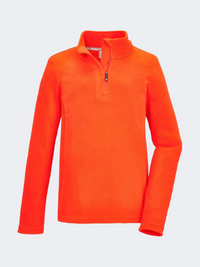 Killtec Ksw 184 Boys Skiing Fleece Dark Orange