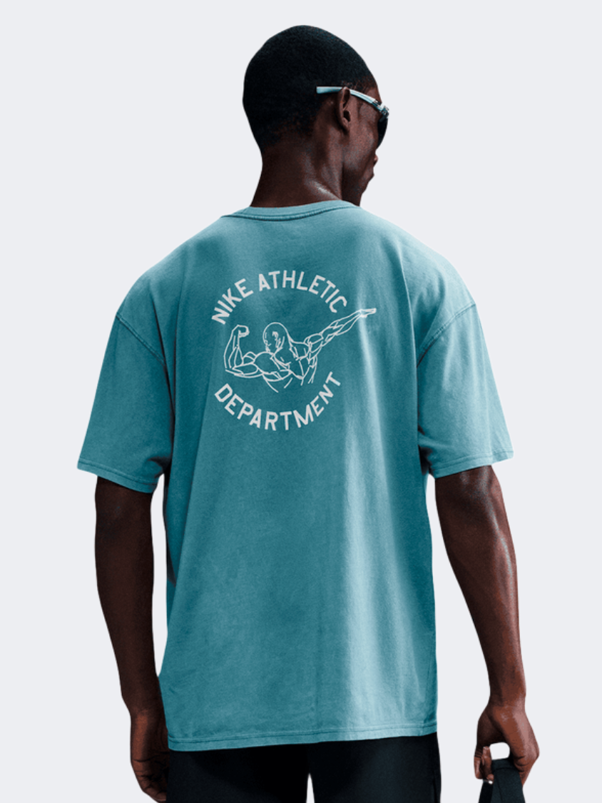 Nike Max90 Fitness Men Training T-Shirt Smokey Blue