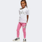 Adidas Glam Little-Girls Sportswear Set White/Silver/Pink