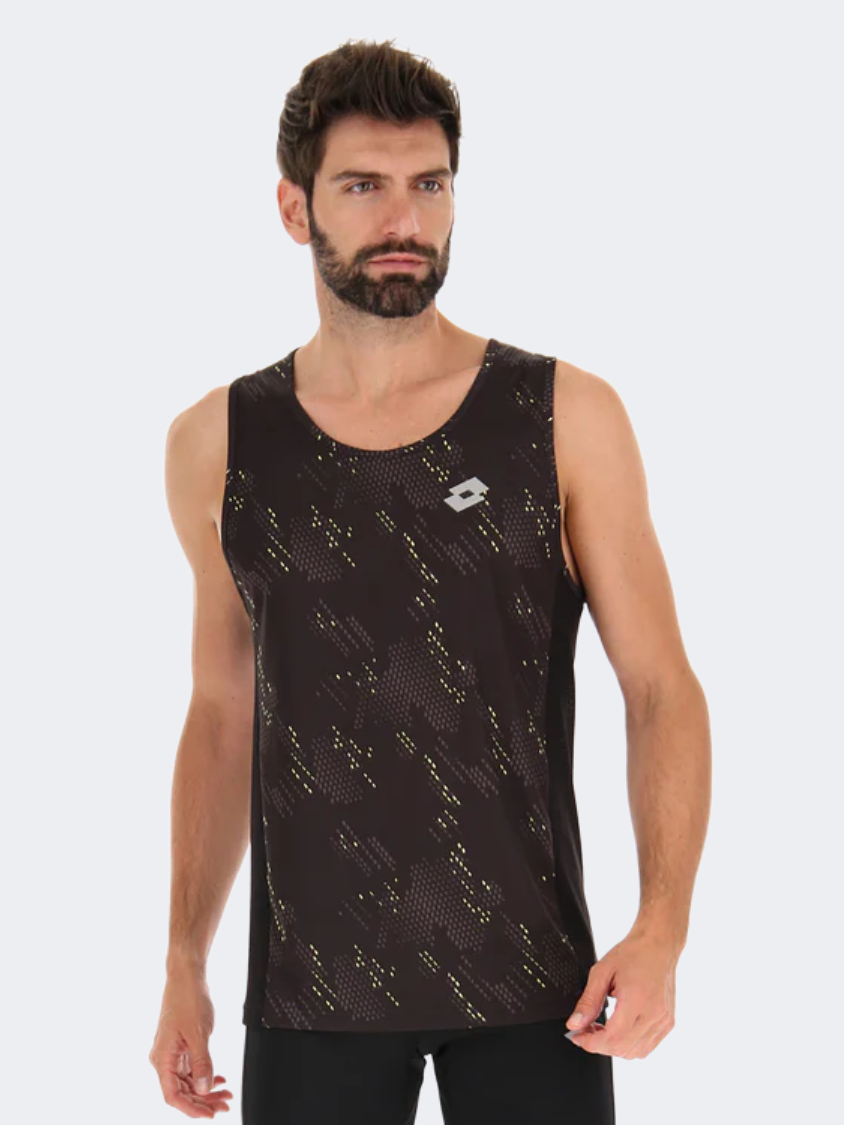 Lotto Men Running Tank Black – MikeSport Lebanon