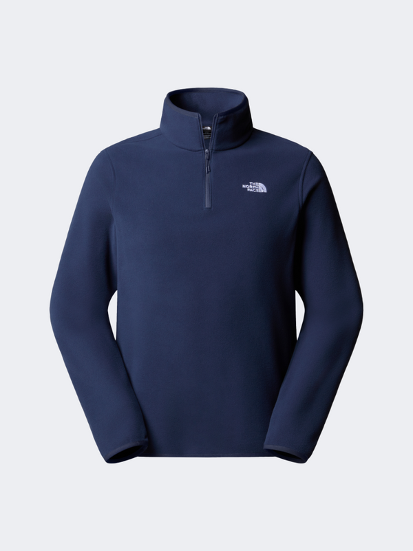 The North Face Glacier 1/4 Zip Men Hiking Fleece Summit Navy
