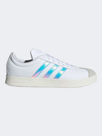 Adidas Vl Court Base Tennis Women Sportswear Shoes White/Orbit Gray