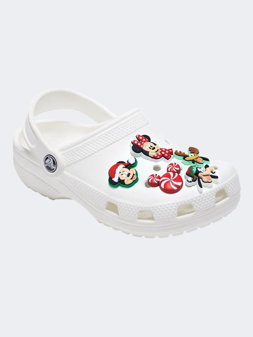 Crocs Mickey Xmas 5 Pack Unisex Lifestyle Pins Multicolor