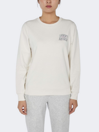 Anta Celebrate Like A Parisian Women Lifestyle Sweatshirt White