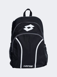 Lotto SP Unisex Training Backpack Bag Black