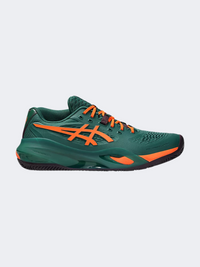 Asics Gel Resolution X Men Padel Shoes Jewel Green/Orange