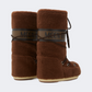 Moonboot Icon Fleece Unisex After Ski Boot Brown