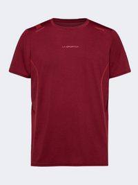 La Sportiva Tracer Men Hiking T-Shirt Sangria