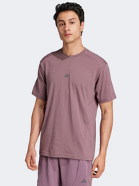 Adidas Yoga Men Training T-Shirt Shadow Fig