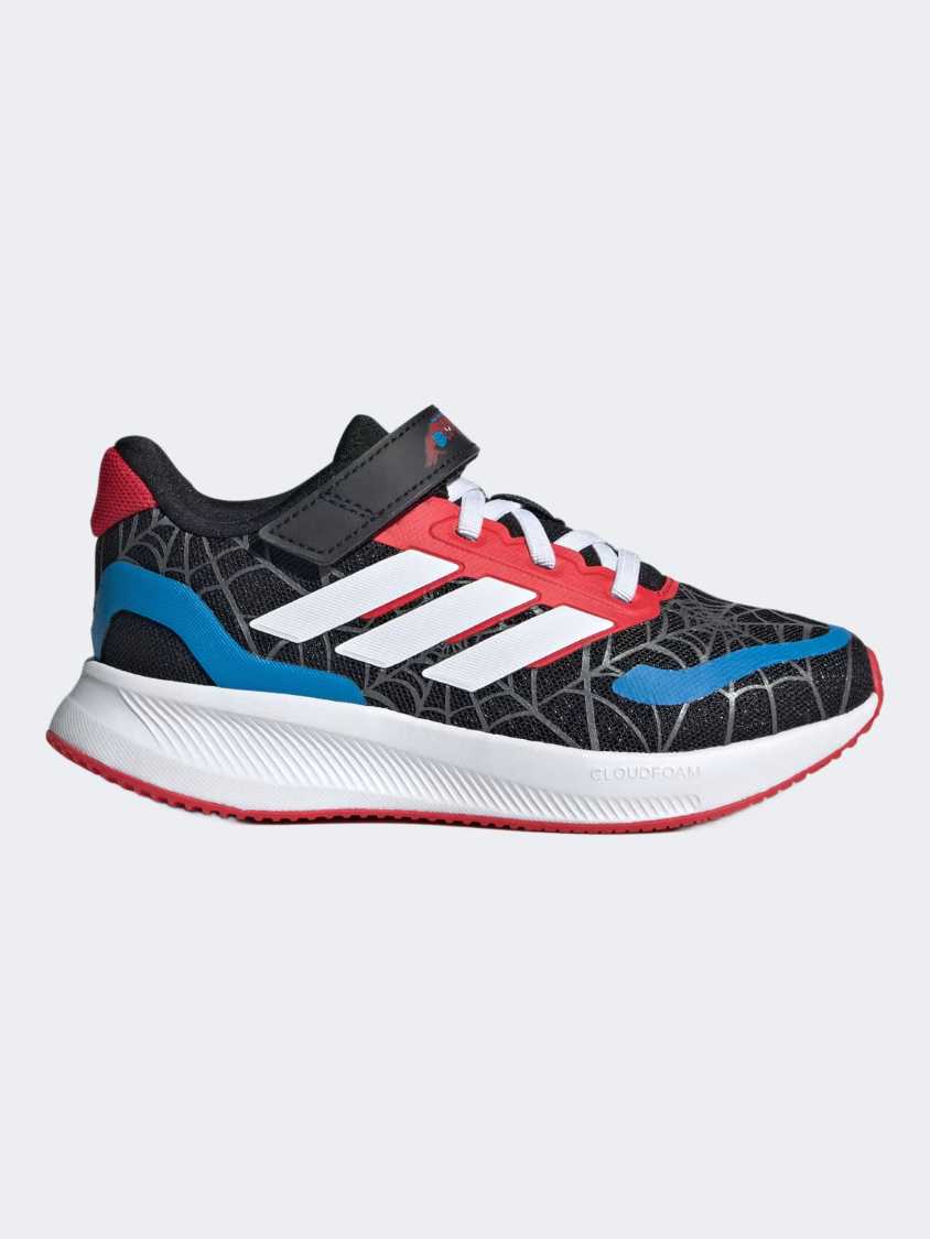 Adidas Marvel Spider-Man Runfalcon Ps-Boys Running Shoes Black/White/Ruby