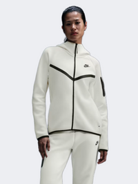 Nike Sportswear Tech Fleece Windrunner Women Lifestyle Hoody Pale Ivory