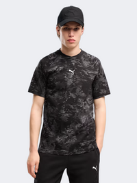 Puma Sport Camo Men Lifestyle T-Shirt Black