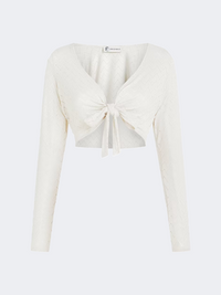 Oneill Originals Knotted Women Lifestyle Long Sleeve Snow White