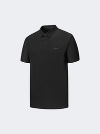 Erke Men Training Polo Short Sleeve Black