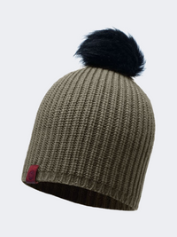 Buff Knitted Hat Adalwolf Women Lifestyle Beanie Brown Taupe