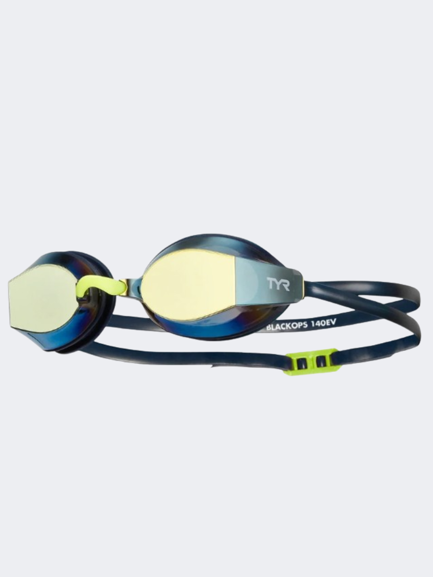 Tyr Blackops 140Ev Mirror Unisex Swim Goggles Gold/Navy
