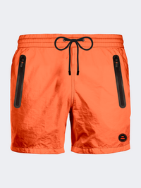 Allen Cox Men Beach Swim Short Orange Fluo