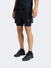 Adidas D4T Workout 2In1 Men Training Short Black