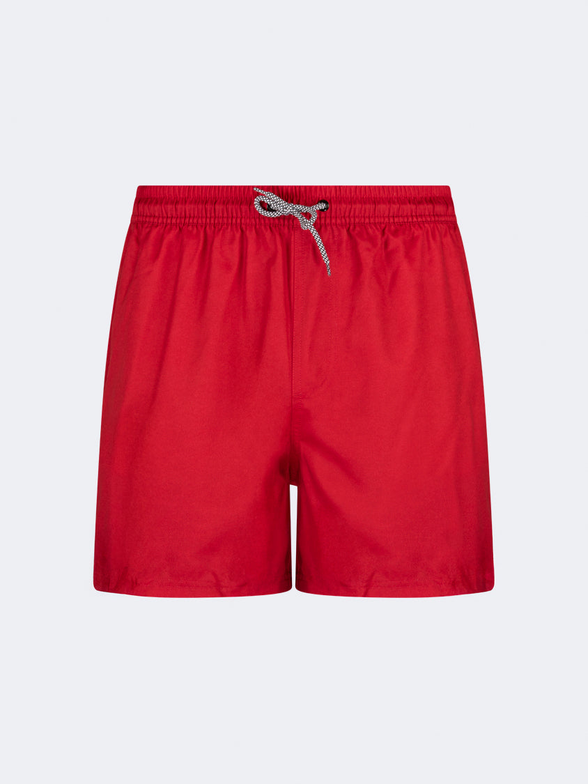 Top Ten Breathable Men Beach Swim Short Red