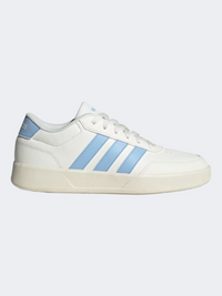Adidas Breaknet 3.0 Women Sportswear Shoes White/Glow Blue