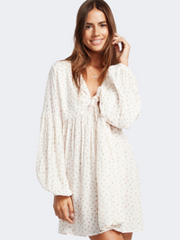 Billabong Blissfull Women Lifestyle Dress Salt Crystal