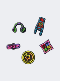 Crocs Level Up 5 Pack Unisex Lifestyle Jibbitz Charm