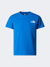 The North Face Simple Dome Boys Lifestyle T-Shirt Blue