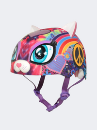 Raskullz Peace Love Kitty Kids Biking Protection Multicolor