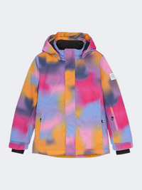 Color Kids Aop Girls Skiing Jacket Lilac Chiffon