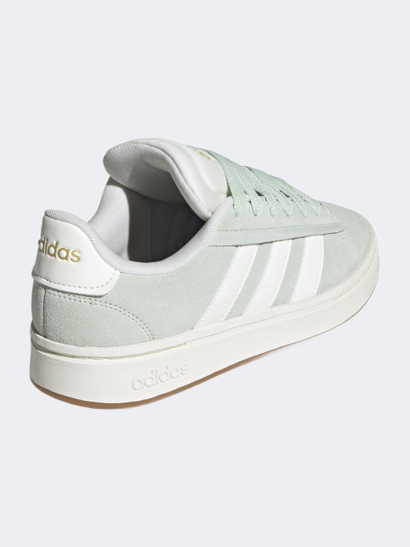 Adidas Grand Court Alpha Women Sportswear Shoes Green/Off White