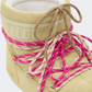 Moonboot Icon Low Suede Unisex After Ski Boot Light Yellow