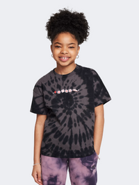 Nike Sportswear Adapt Tweens Gs-Girls Lifestyle T-Shirt Black/Medium Ash