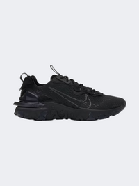 Nike React Vision Men Lifestyle Sneakers Black/Anthracite
