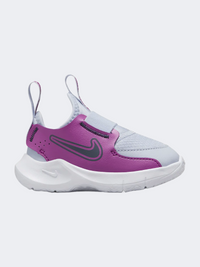 Nike Flex Infant Boys Running Shoes Grey/Fuchsia