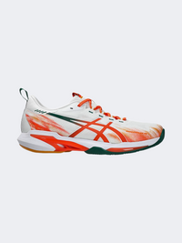 Asics Sonicsmash Ff Men Tennis Shoes White/Energy Orange