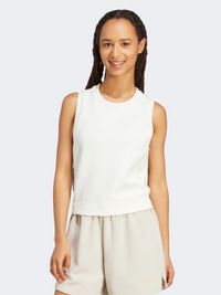 Adidas Soft Lux Women Sportswear Tank Off White