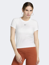 Nike Sportswear Chill Knit Women Lifestyle T-Shirt White/Black