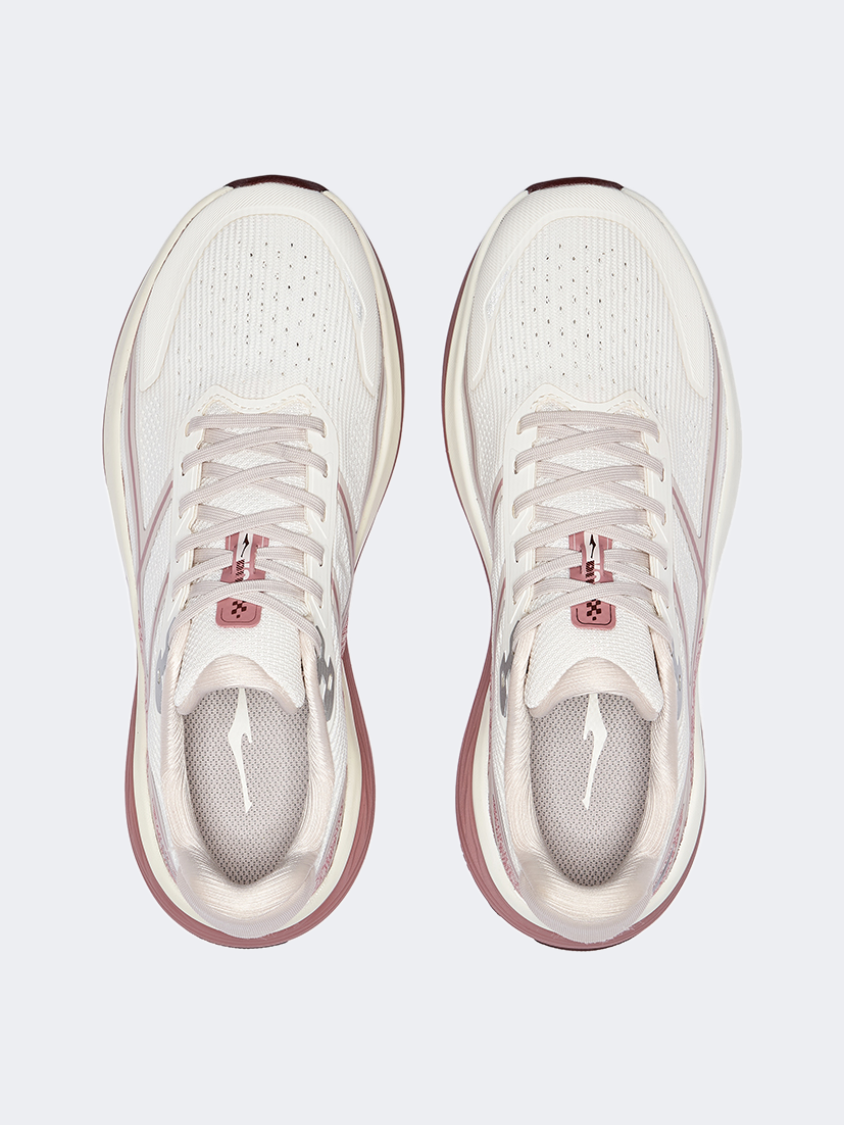 Erke Women Running Shoes White/Light Grey