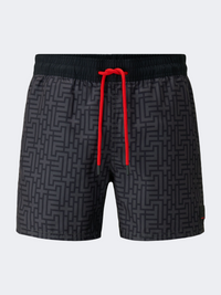 Fire And Ice Nelson2 Men Beach Swim Short Liquid Black