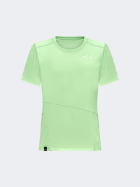 Salewa Puez Sporty Dry Women Hiking T-Shirt Pastel Green