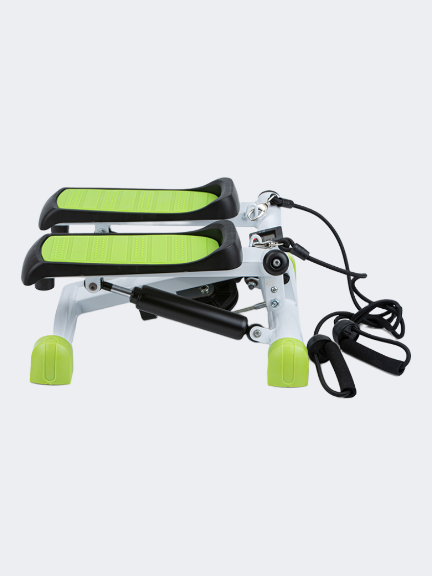 Irm-Fitness Factory Mini Swivel Stepper With Expanders Green/White