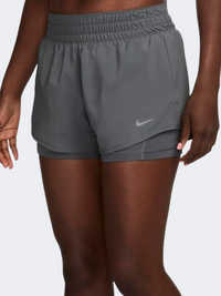 Nike 1 Mid Rise 3 Inch Women Training Short Grey/Silver