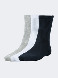 Top Ten Soft Unisex Lifestyle Socks Grey/White/Navy