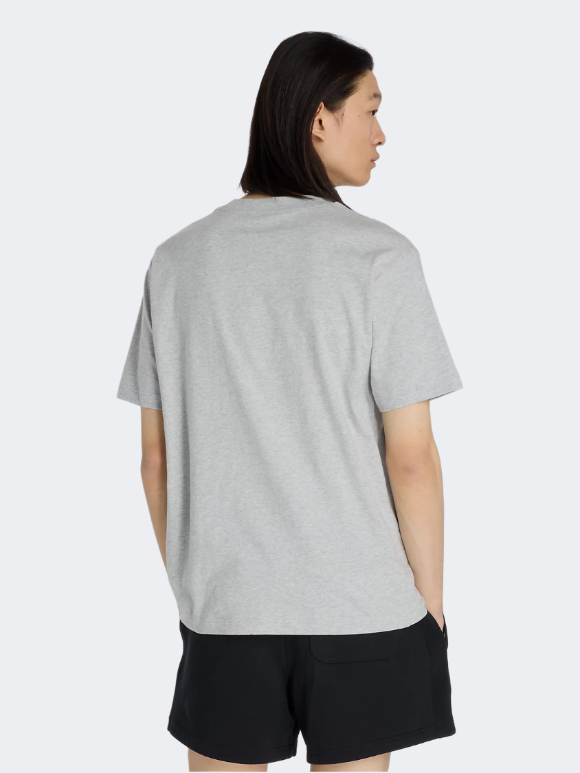 New Balance Stands Men Lifestyle T-Shirt Athletic Grey