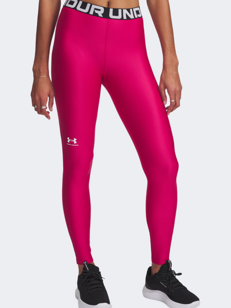 Under Armour Heatgear Women Training Tight Fuchsia/White