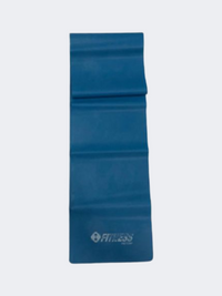 Fitness Factory Elastic Expander 1200 X 150 X 0.5 Mm Heavy Unisex Toning Band Blue