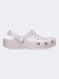 Crocs Classic Glitter Unisex Lifestyle Clog Grape Ice