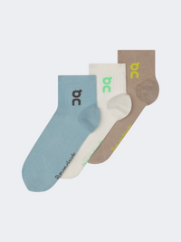 On Logo Mid 3P Unisex Lifestyle Sock Desert/Wash