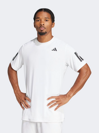 Adidas Club Tennis Climacool 3-Stripes Men Tennis T-Shirt White
