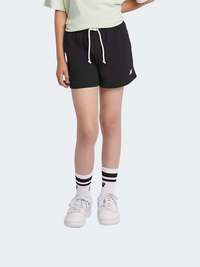 New Balance French Terry Small Logo Kids-Girls Lifestyle Short Black